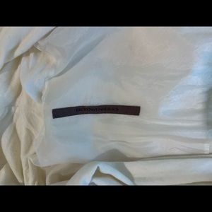 EUC Rick Owens Cream Wrap Top